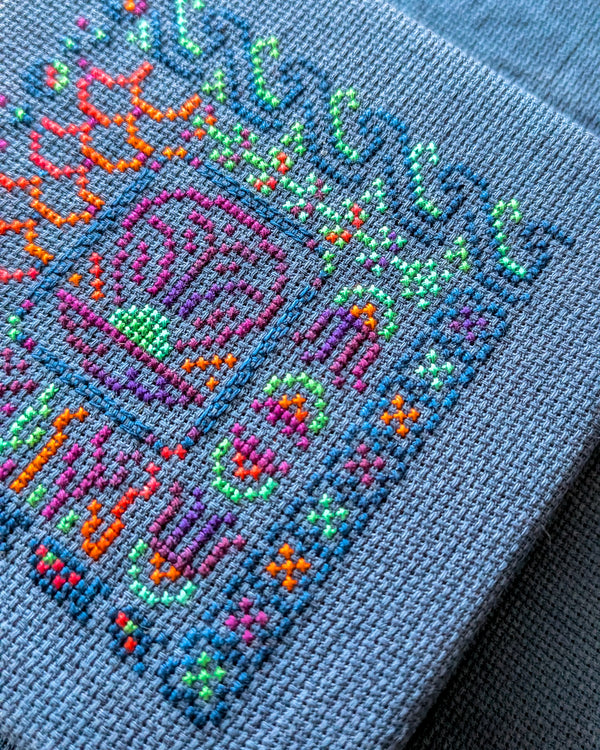 Glowing in the Deep [Beneath the Waves] - Shaded Stitchery - Cross Stitch Patterns