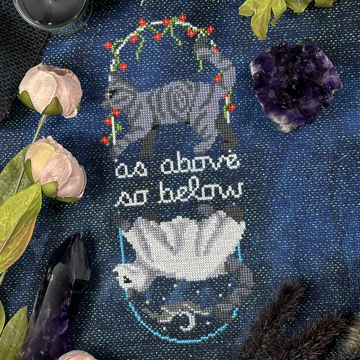 As Above So Below - The Stitch Crypt - Cross Stitch Pattern [Needlework Marketplace 2024]