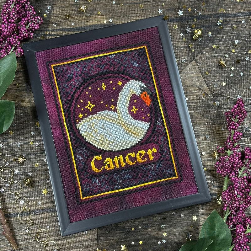 Zodiac Cancer - The Stitch Crypt - Cross Stitch Pattern [Needlework Marketplace 2025]