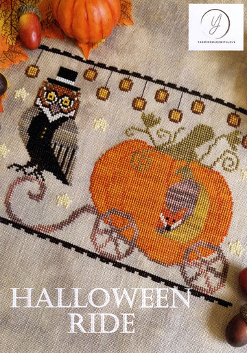Halloween Ride - Yasmin's Made with Love - Cross Stitch Pattern