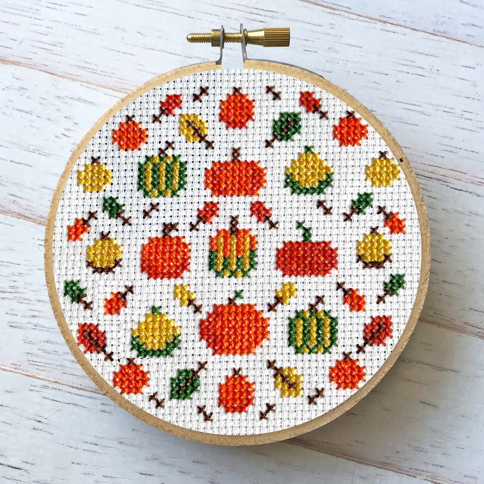 Pumpkin Fest - Spot Colors - Cross Stitch Kit [Nashville 2024 Exclusive]