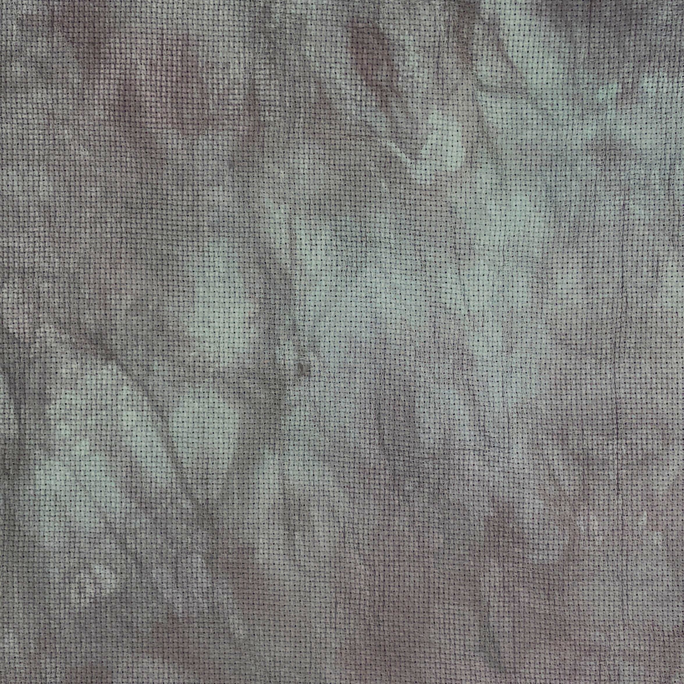 "Stormy Seas" Barefoot Needleart - Hand Dyed Cross Stitch Fabric