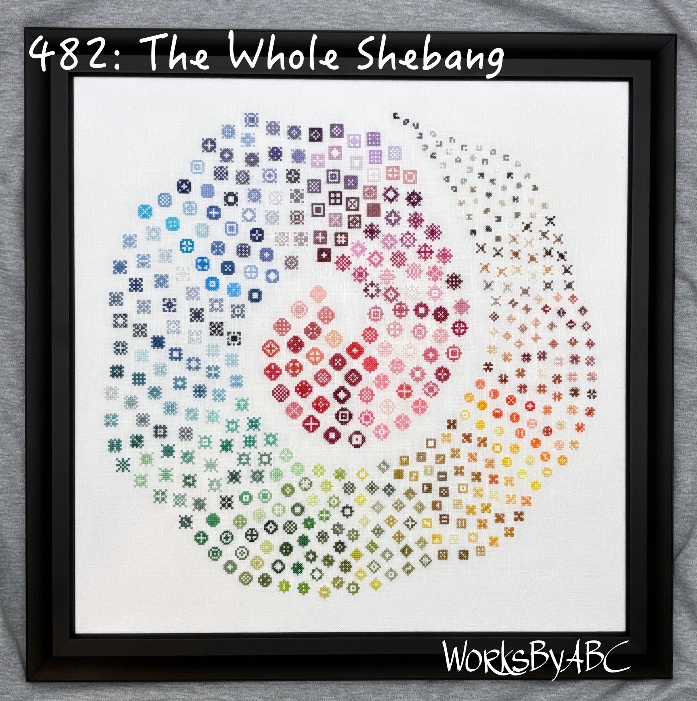 482: The Whole Shebang - WorksByABC - Cross Stitch Pattern