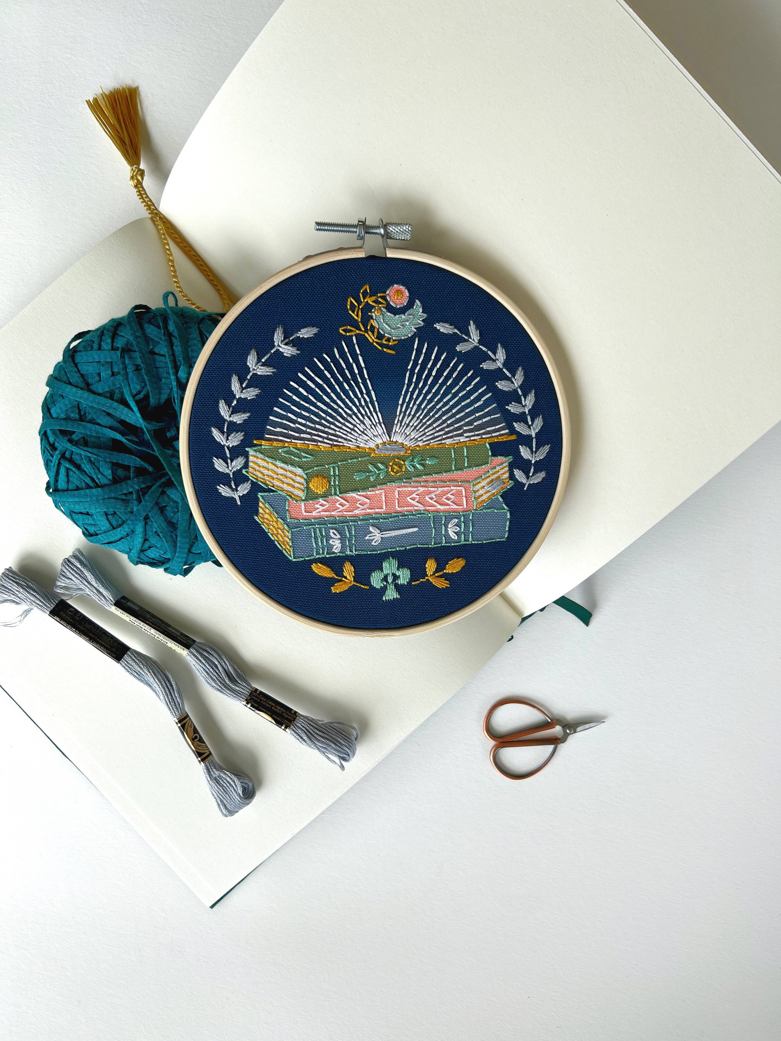 Reader Embroidery Kit - Rikrack