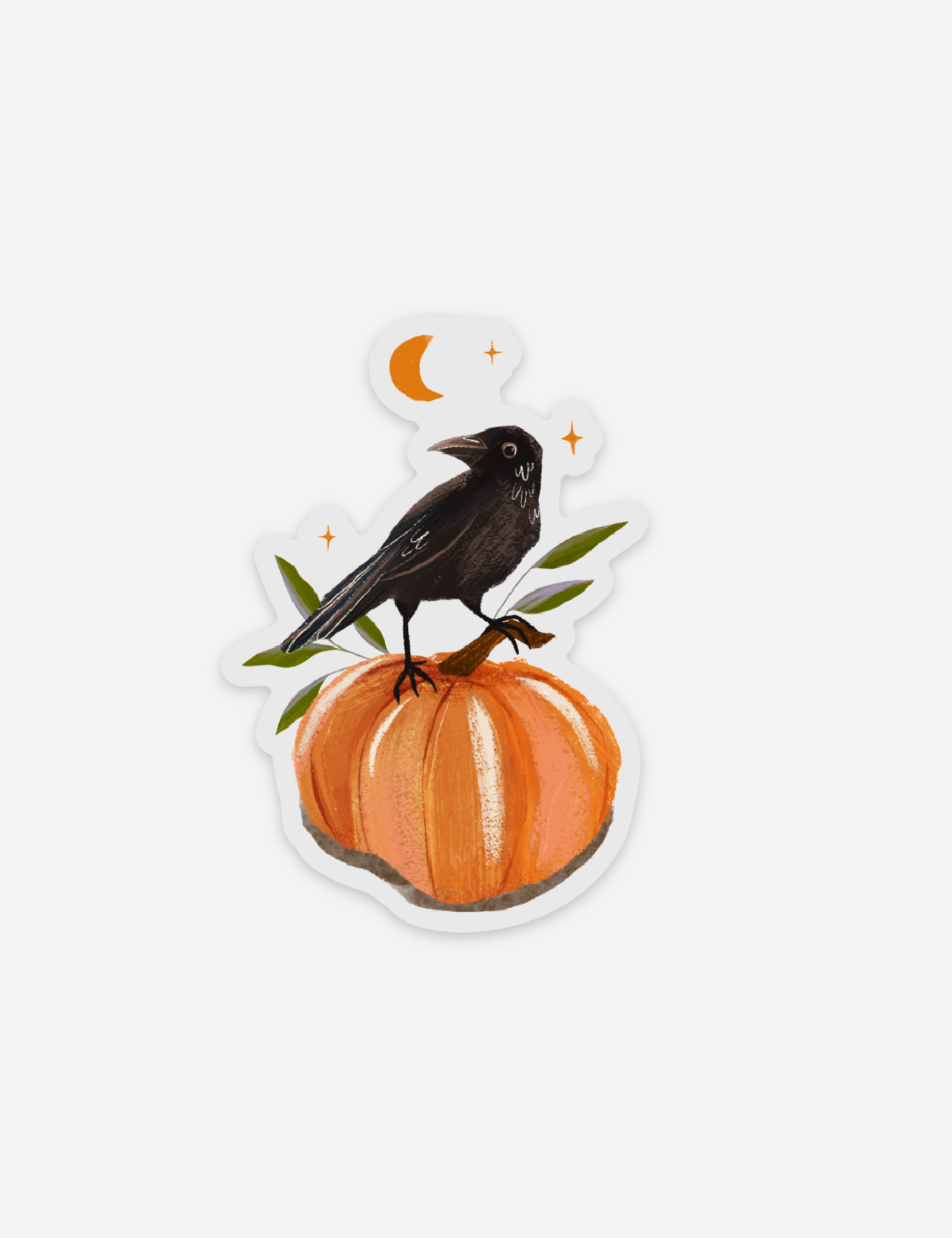 Harbinger Clear Sticker - Lantern Print Co.