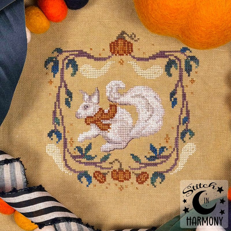 Fall Forager - The Stitch Crypt - Cross Stitch Pattern [Needlework Marketplace 2026]