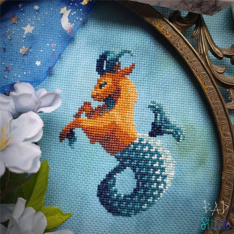 Capricorn - BAD Stitch - Cross Stitch Pattern
