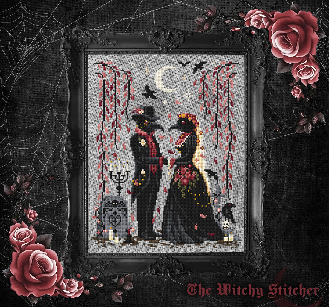 A Graveyard Union - The Witchy Stitcher - Cross Stitch Pattern
