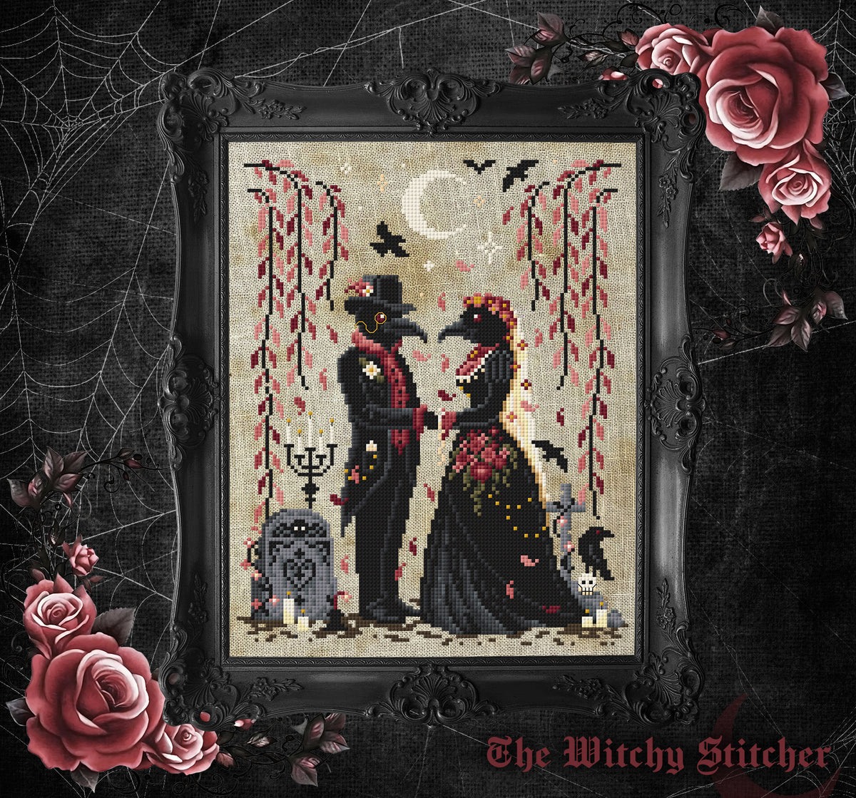 A Graveyard Union - The Witchy Stitcher - Cross Stitch Pattern