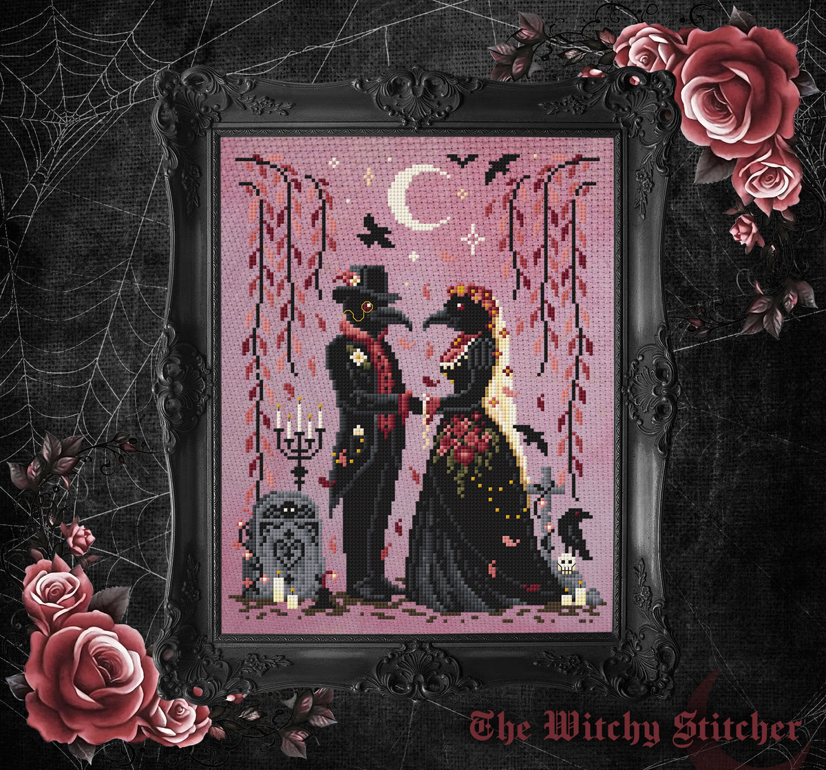 A Graveyard Union - The Witchy Stitcher - Cross Stitch Pattern