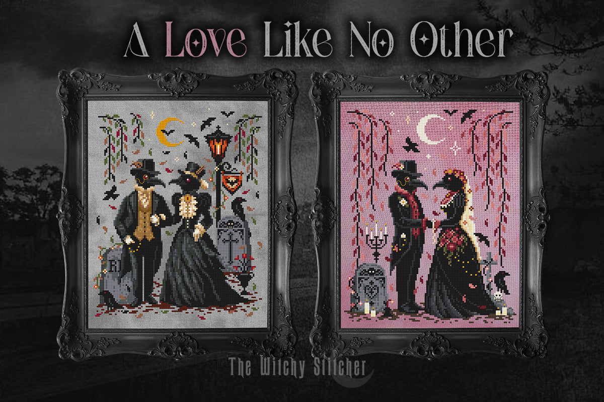 A Graveyard Union - The Witchy Stitcher - Cross Stitch Pattern