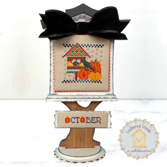 Feathered Friends October - Dirty Annie's - Cross Stitch Pattern