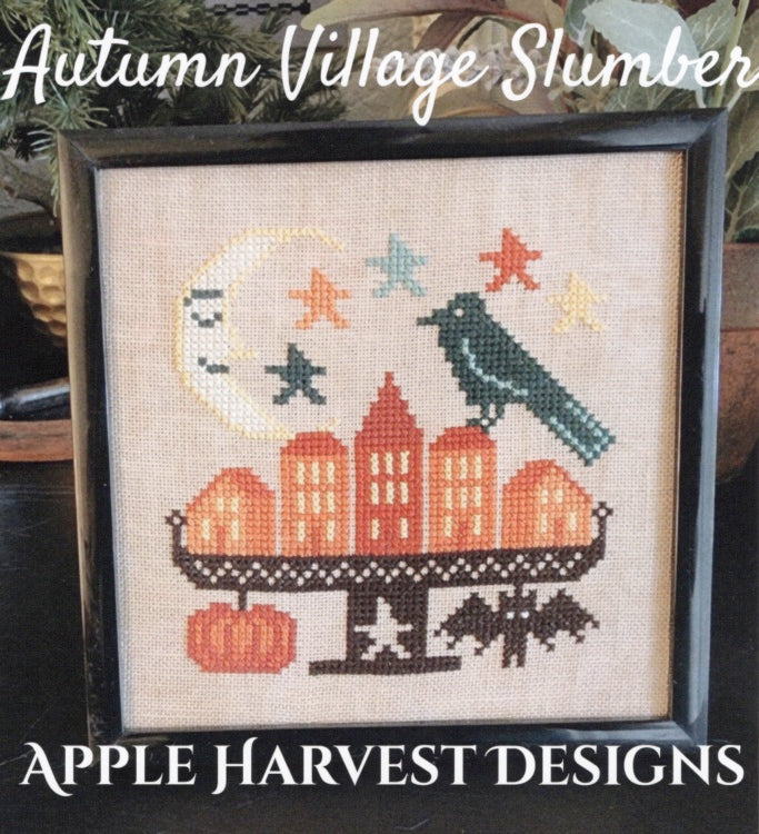 Autumn Village Slumber - Apple Harvest Designs - Cross Stitch Pattern