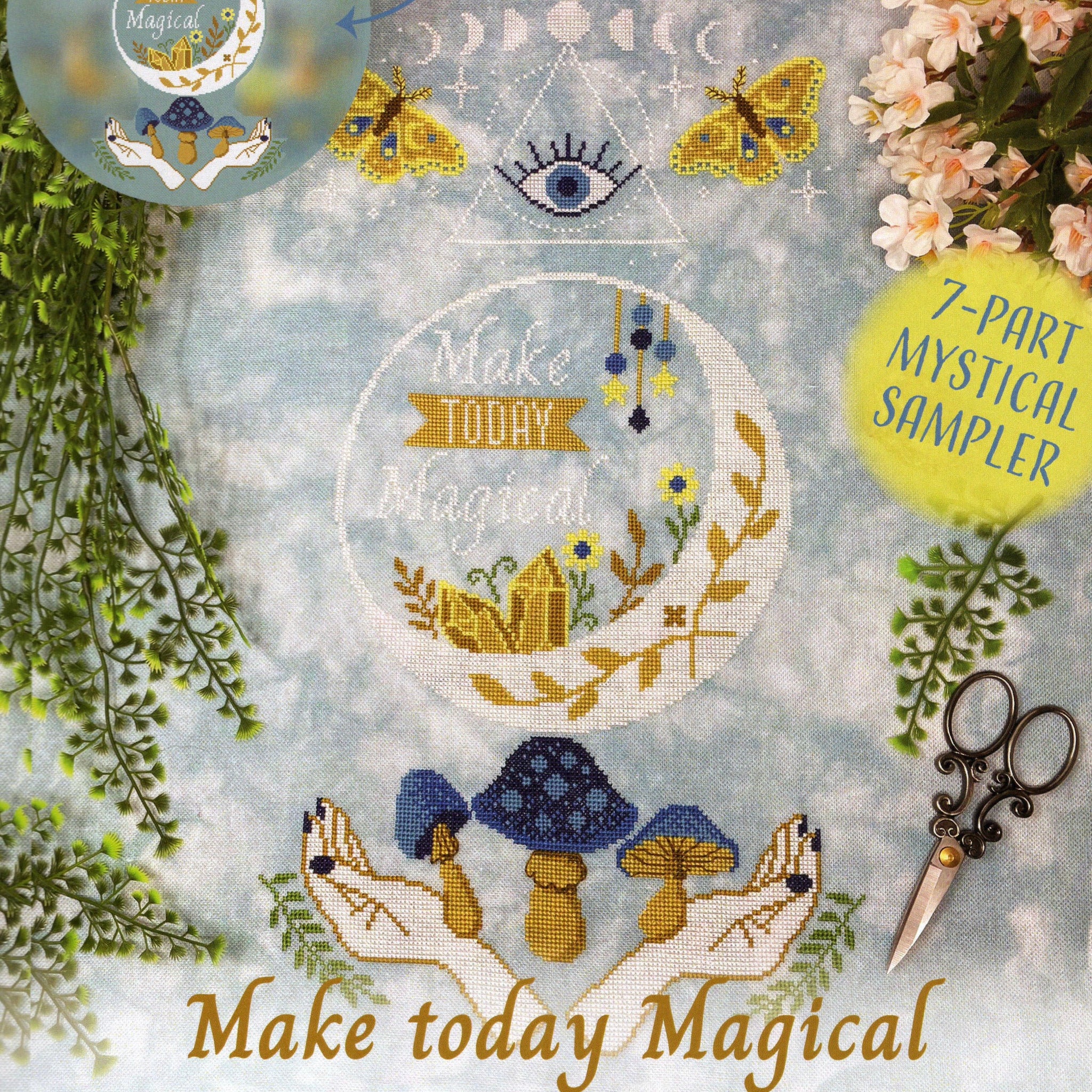 Make Today Magical (2023 Yearlong Stitch-A-Long #3) - Tiny Modernist - Cross Stitch Pattern
