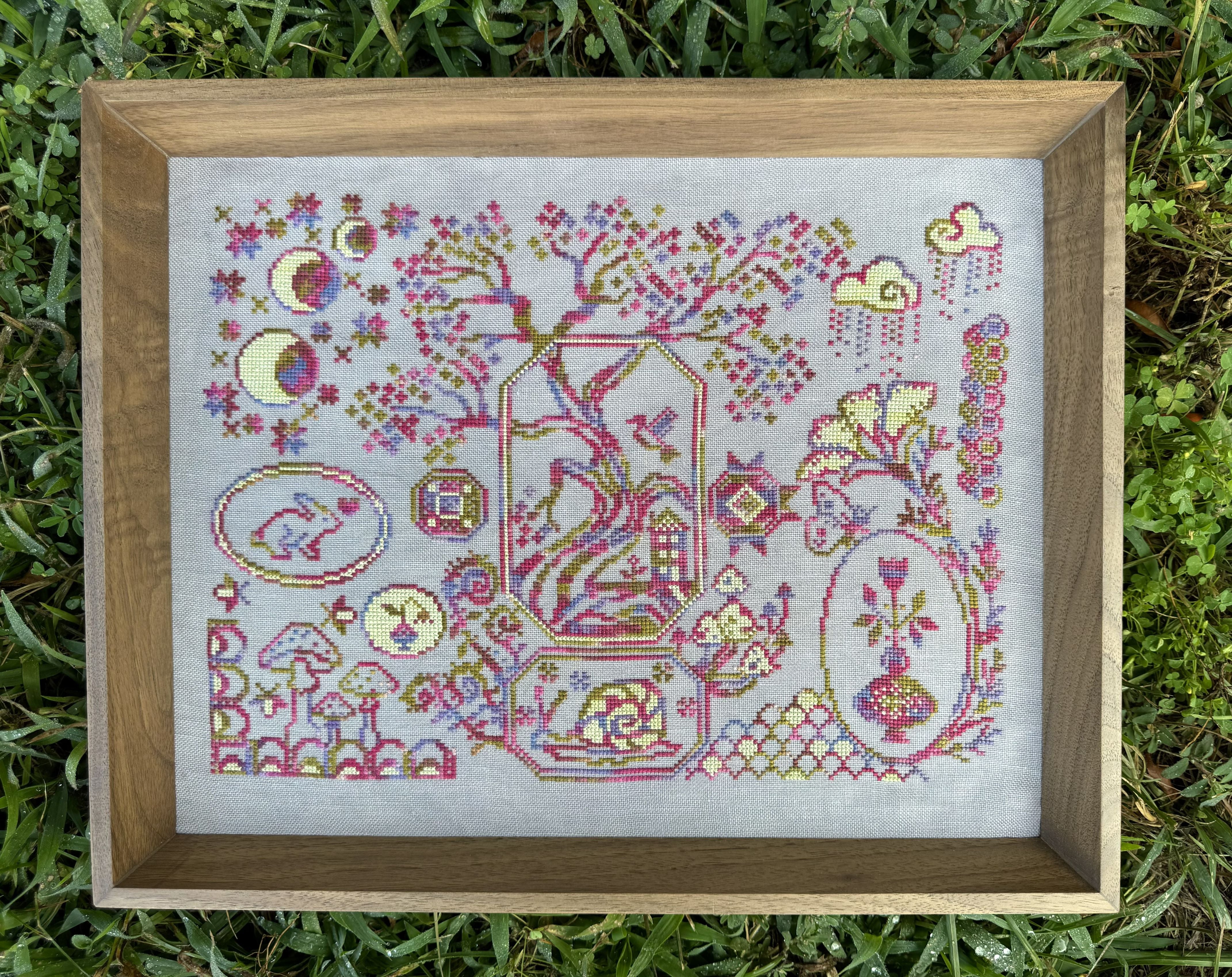 Woodland Whimsy Sampler - The Marigold Needle - Cross Stitch Pattern [Needlework Marketplace 2026]