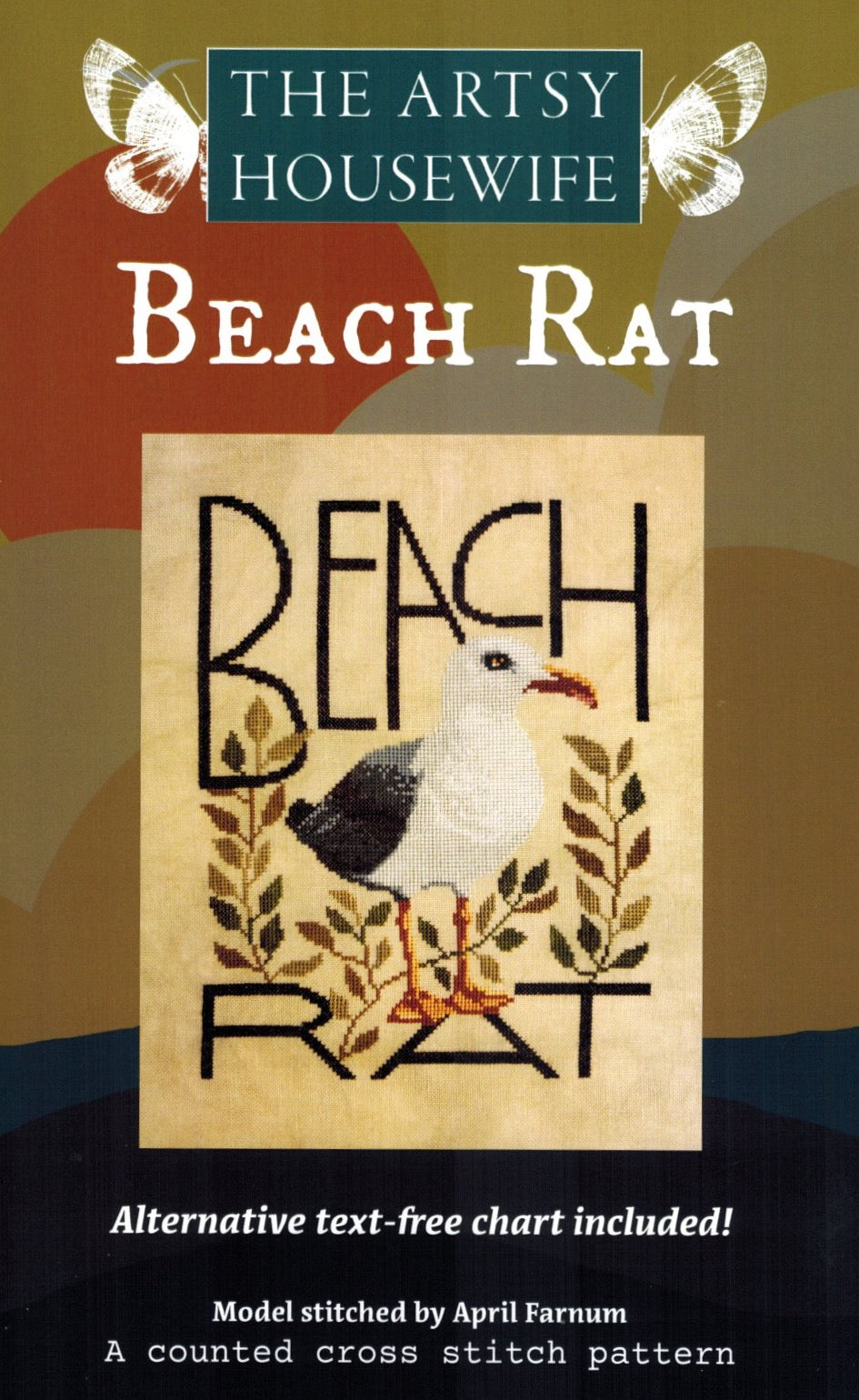 Beach Rat - The Artsy Housewife - Cross Stitch Pattern