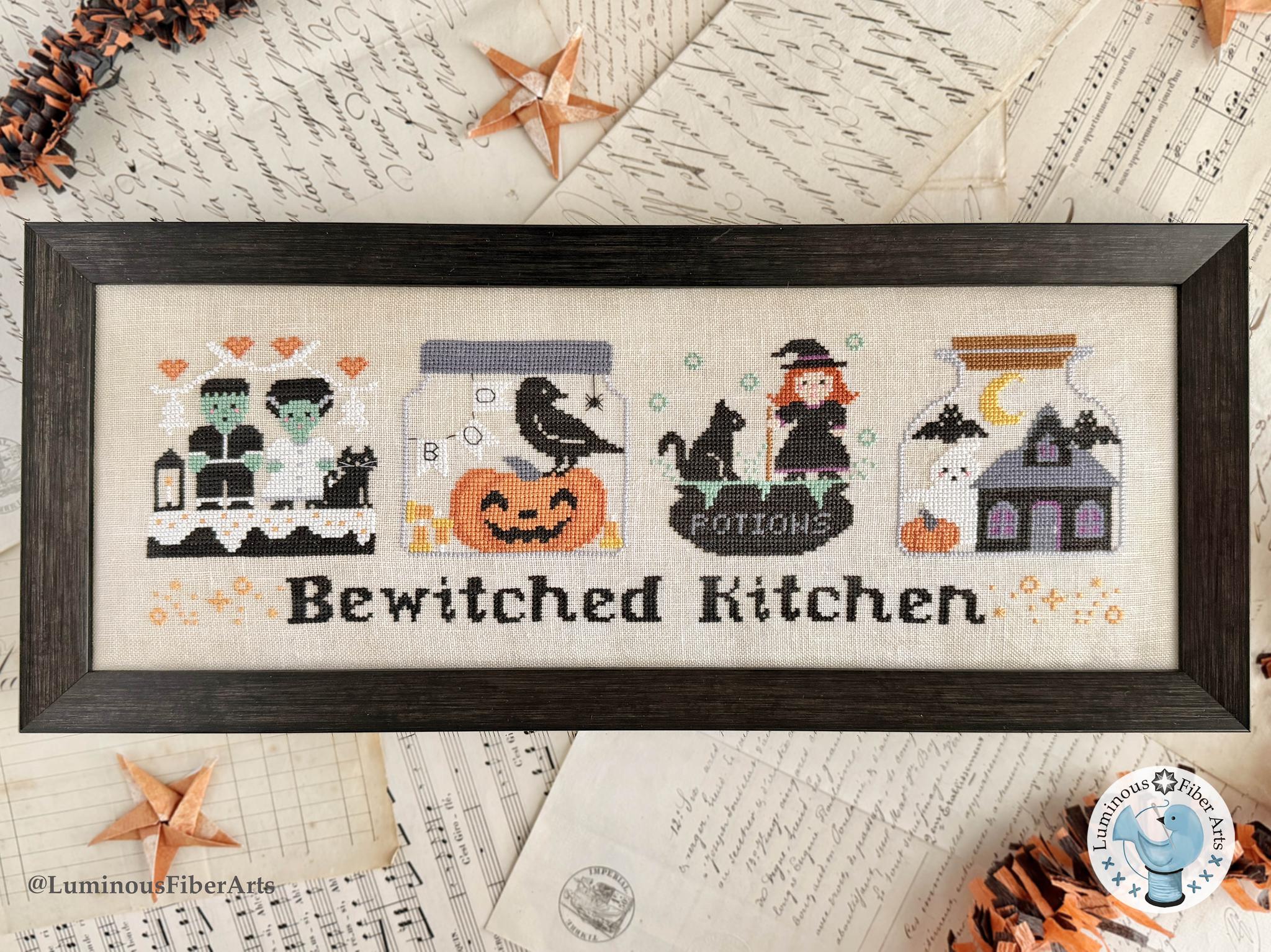 Bewitched Kitchen - Luminous Fiber Arts - Cross Stitch Pattern [Nashville 2026]