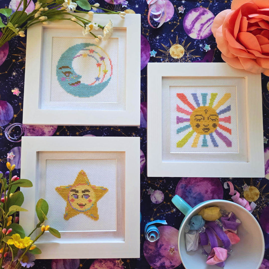Celestial Vibes Booklet - BADStitch - Cross Stitch Pattern [Needlework Marketplace 2025]