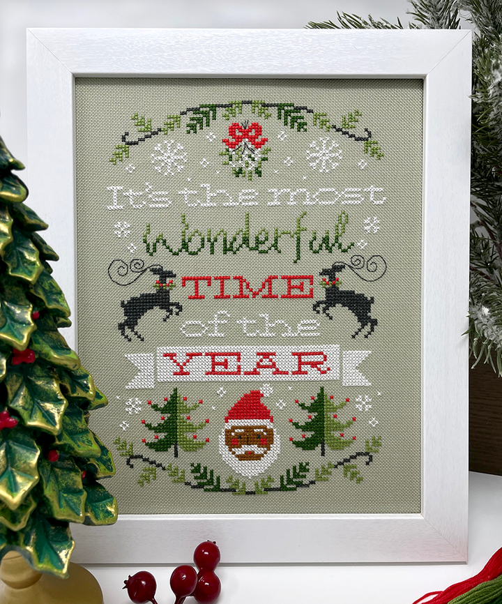Christmastime - Tiny Modernist - Cross Stitch Pattern