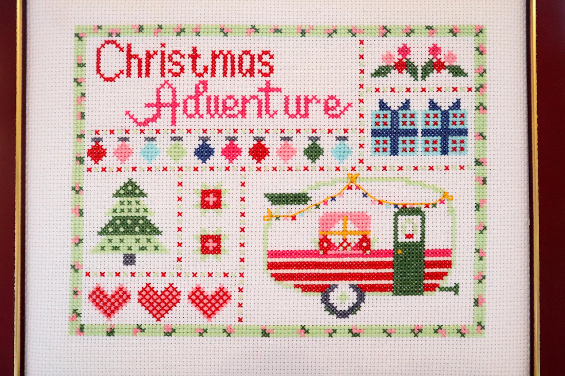 Christmas Adventure - Flamingo Toes - Cross Stitch Pattern