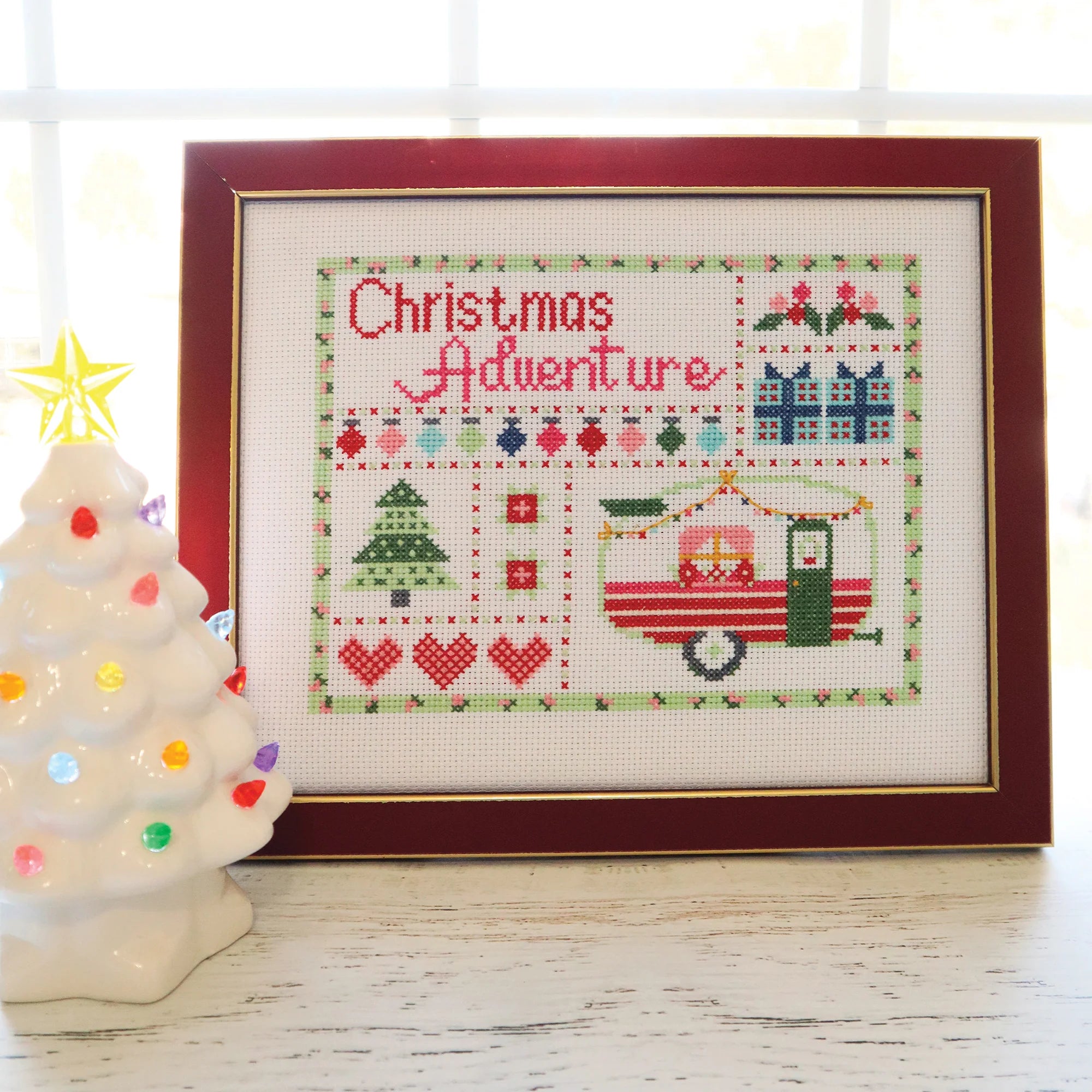 Christmas Adventure - Flamingo Toes - Cross Stitch Pattern
