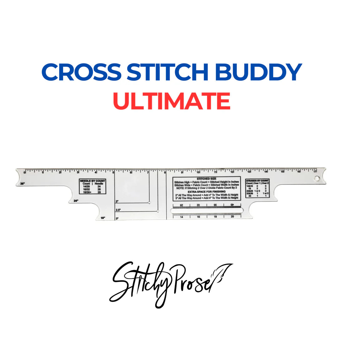 Cross Stitch Buddy - Ultimate - Cross Stitch Ruler