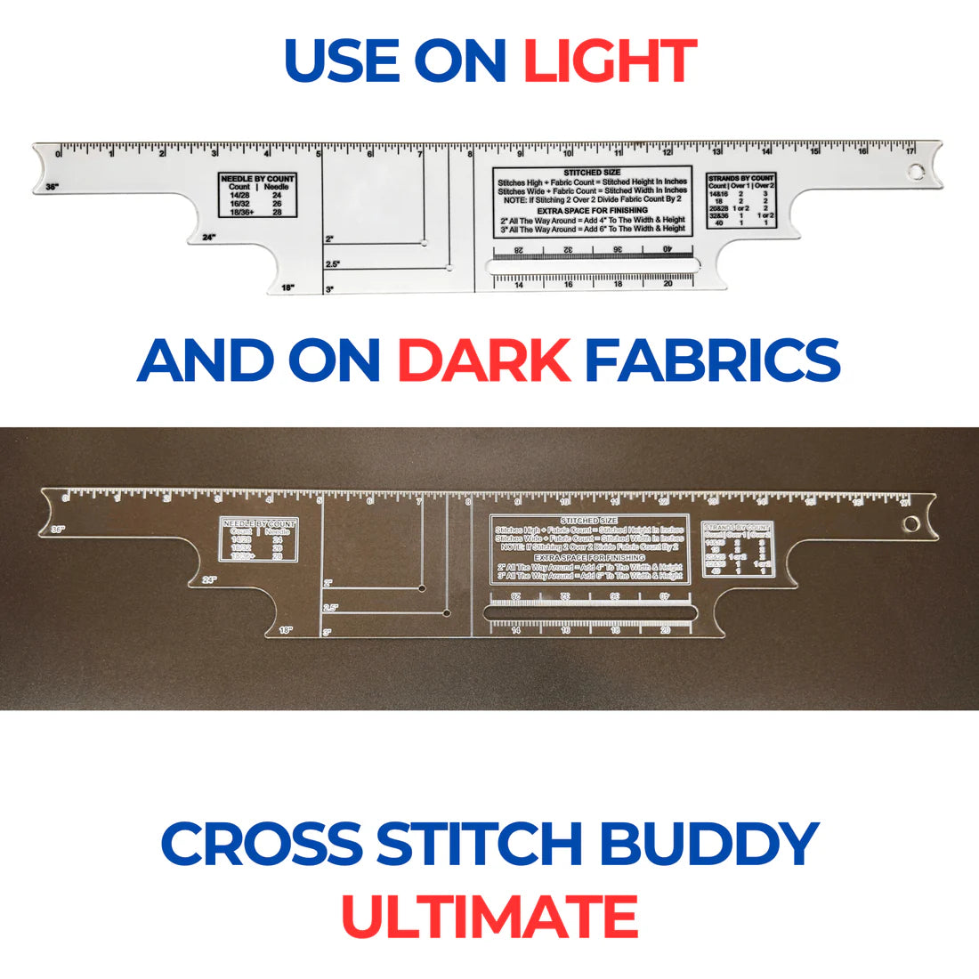 Cross Stitch Buddy - Ultimate - Cross Stitch Ruler