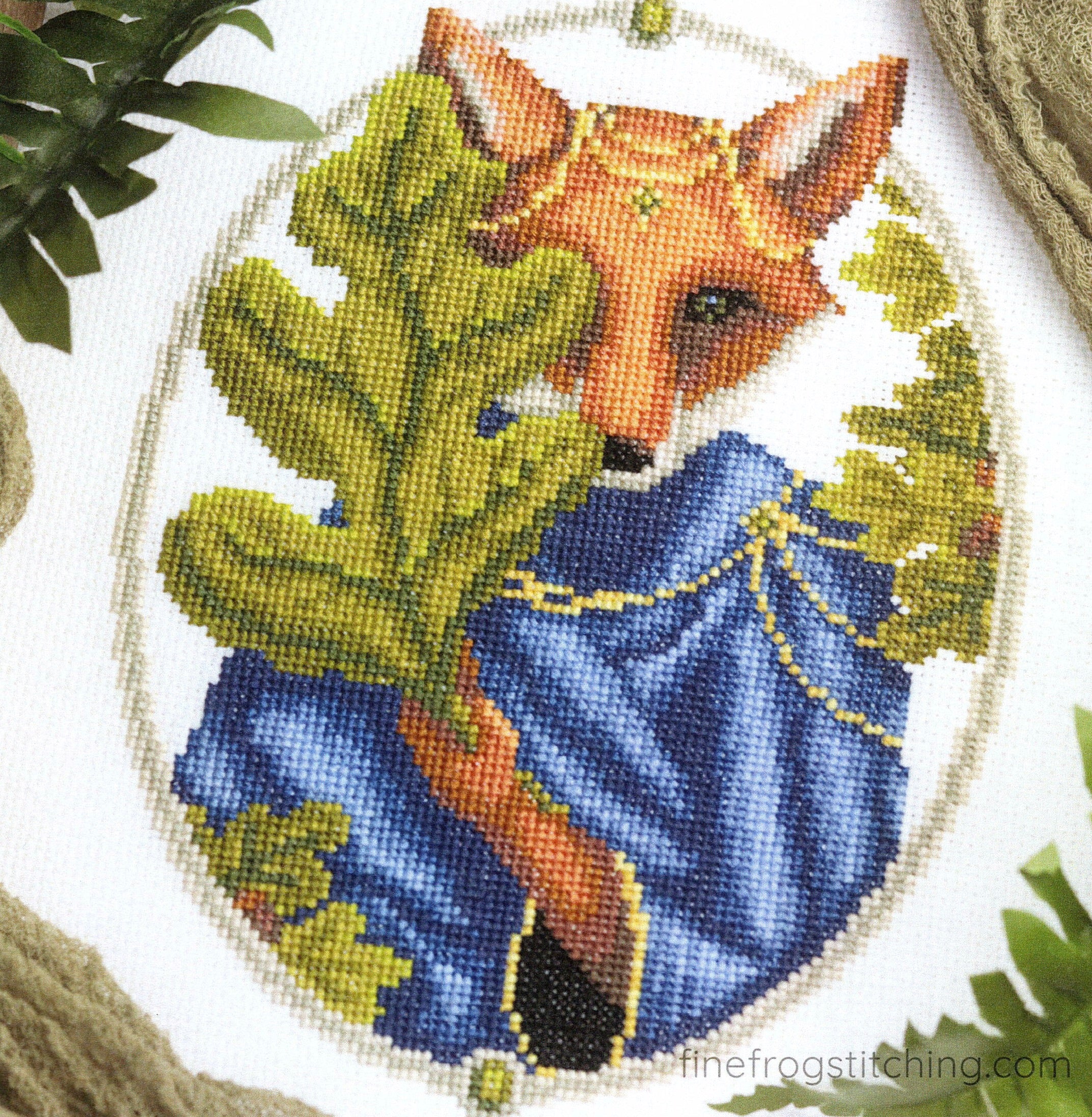 Oak Keeper - Fine Frog Stitching - Cross Stitch Pattern