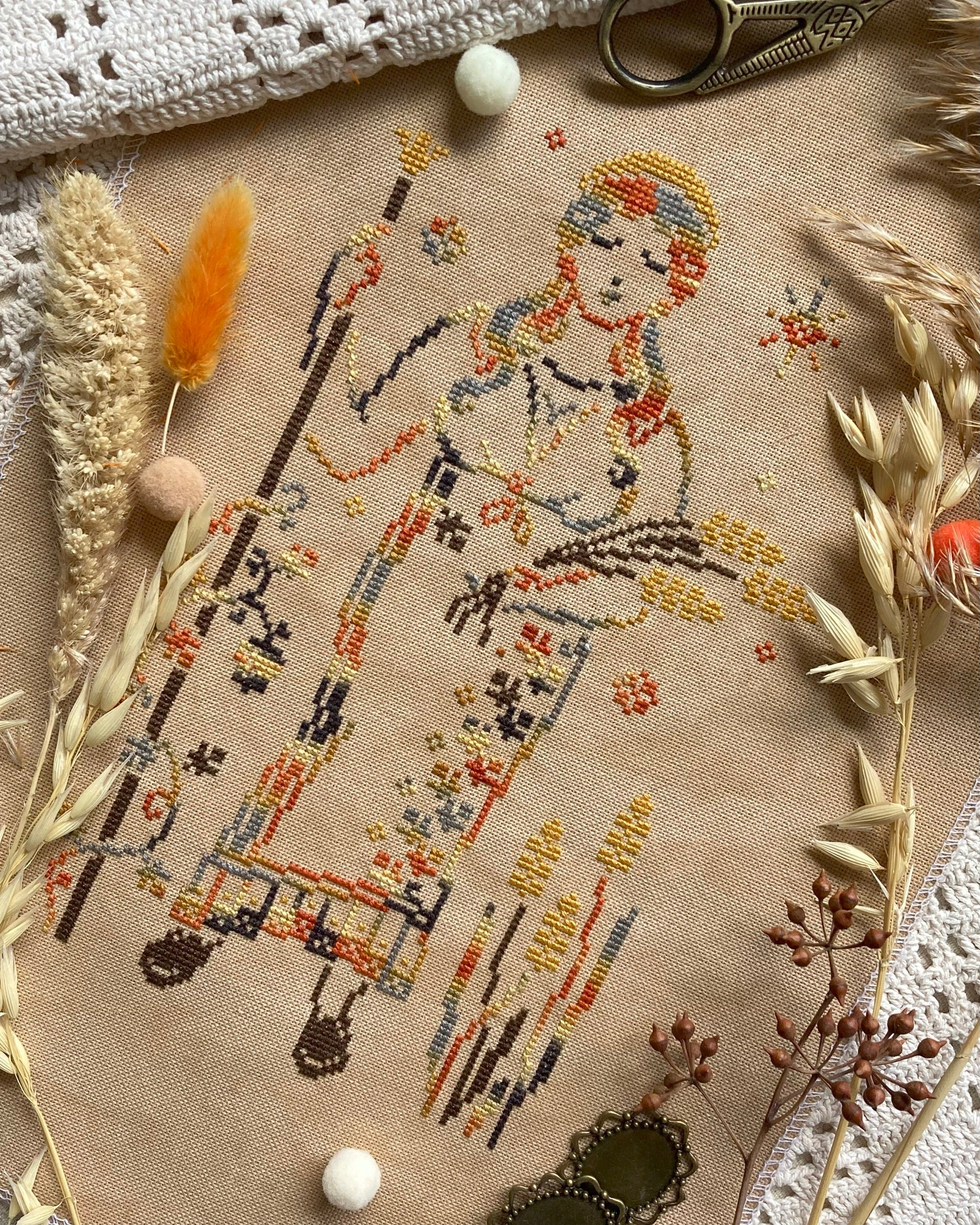 Demeter - Quaternion Creations - Cross Stitch Pattern [Needlework Marketplace 2025]