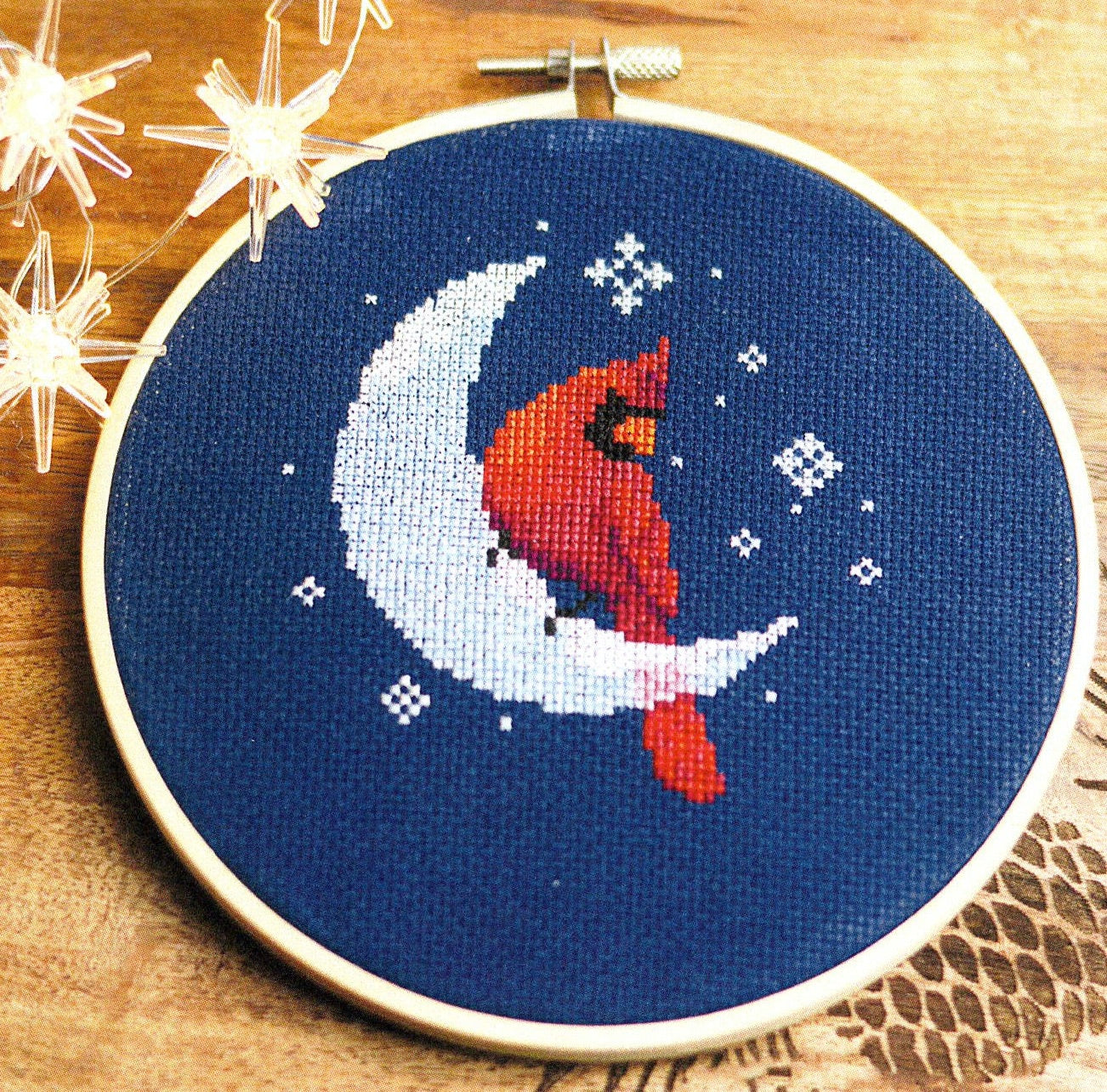 Ice Moon - Fine Frog Stitching - Cross Stitch Pattern