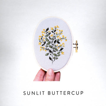 Sunlit Buttercup - Junebug & Darlin - Cross Stitch Kit