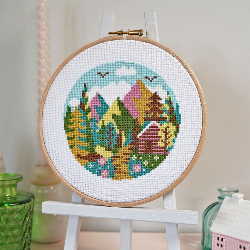 Forest Peaks - Caterpillar Cross Stitch - Cross Stitch Pattern [Nashville 2026]