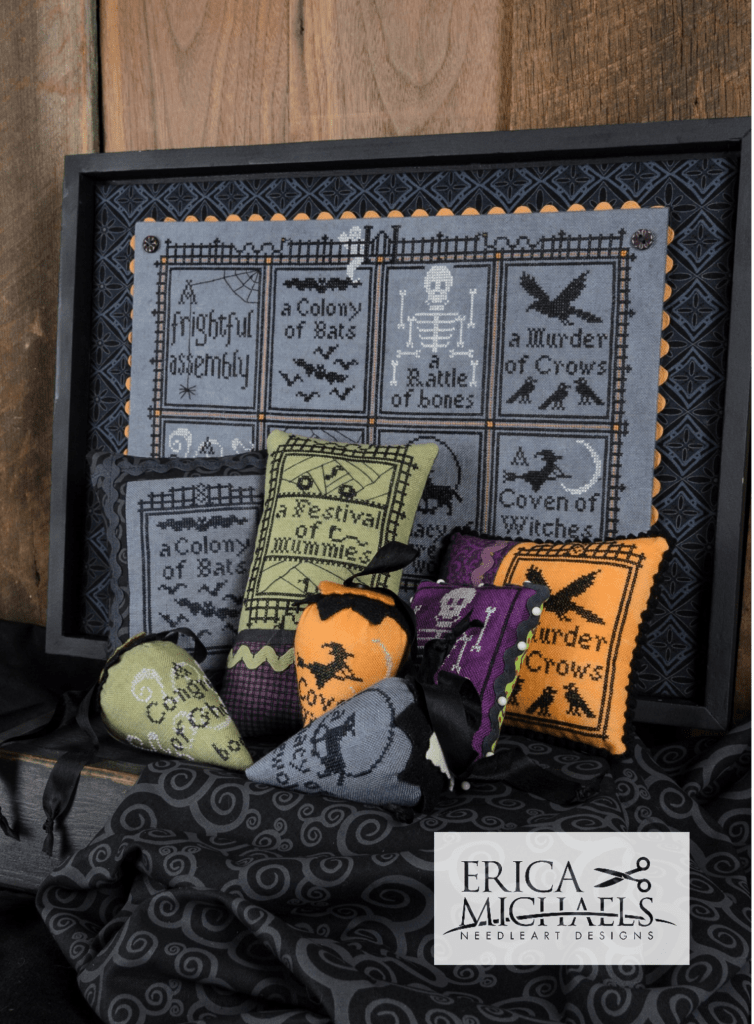 A Frightful Assembly - Erica Michaels Needleart Designs - Cross Stitch Pattern