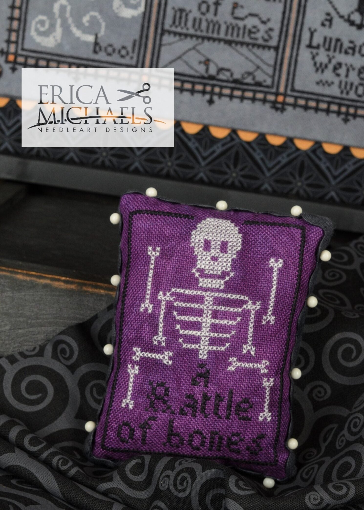A Frightful Assembly - Erica Michaels Needleart Designs - Cross Stitch Pattern