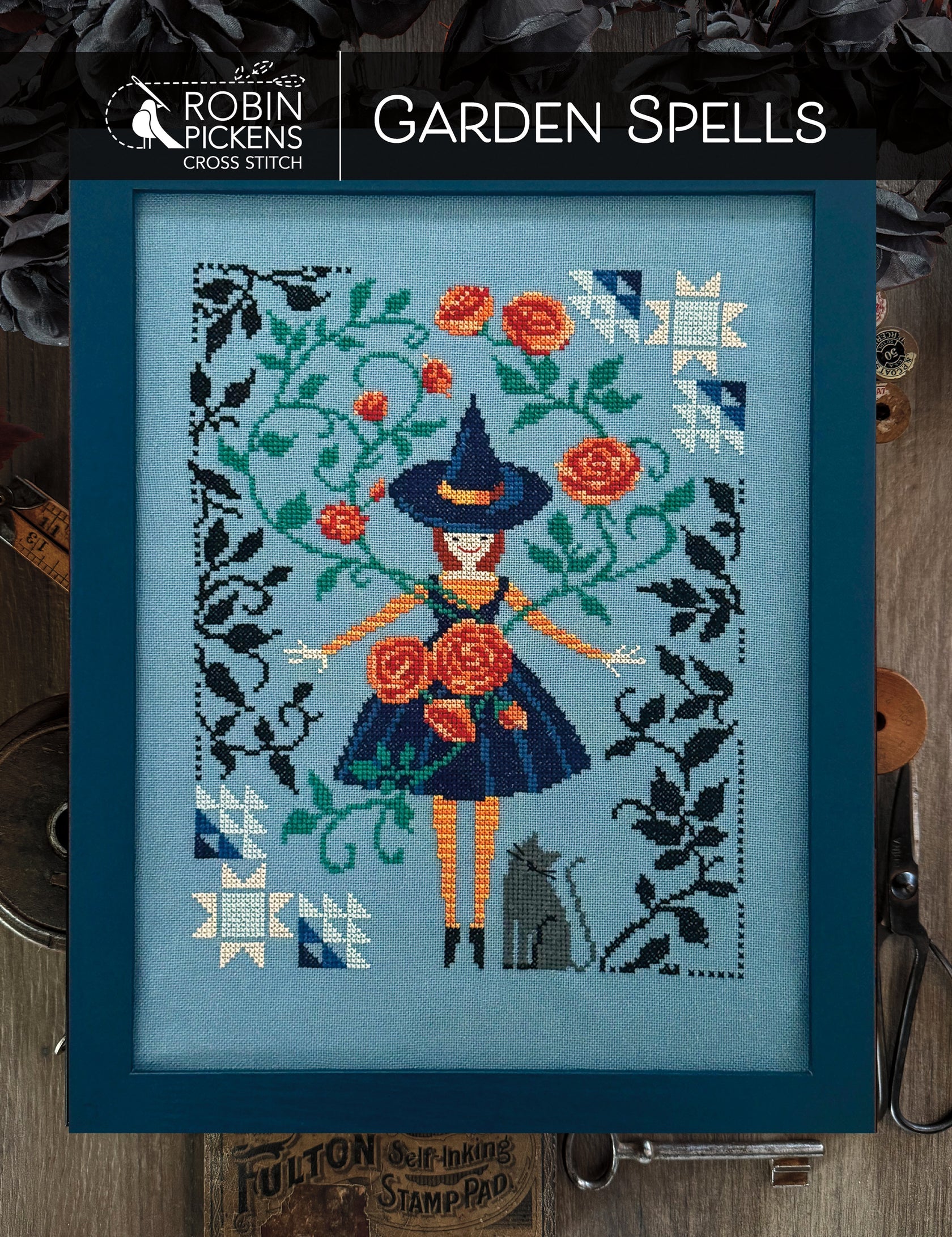 Garden Spells - Robin Pickens Cross Stitch - Cross Stitch Pattern