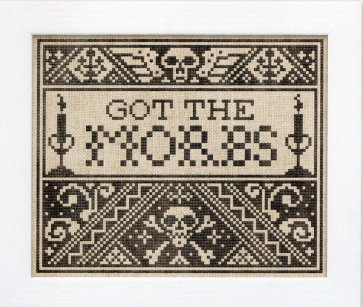 Got the Morbs - Modern Folk Embroidery - Cross Stitch Patterns