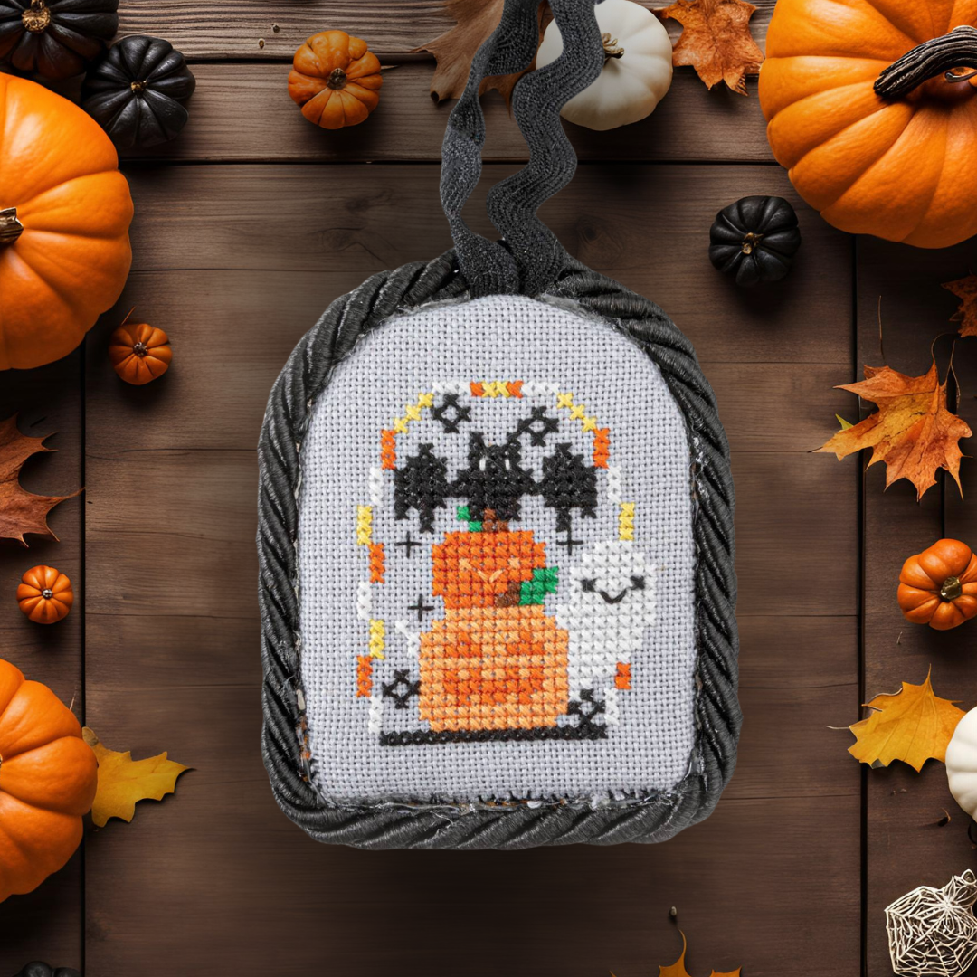 Halloween Friends - World on a String by Dara - Cross Stitch Pattern