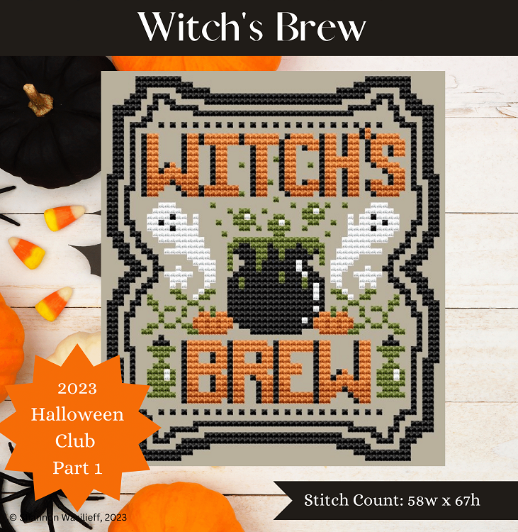 Witch's Brew - Shannon Christine Designs - Cross Stitch Pattern