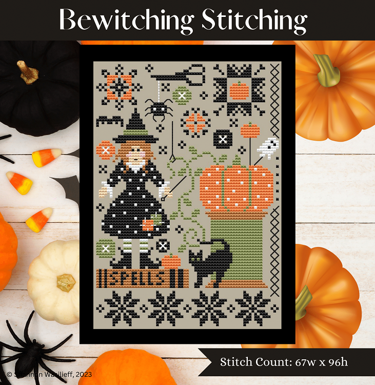Bewitching Stitching - Shannon Christine Designs - Cross Stitch Pattern