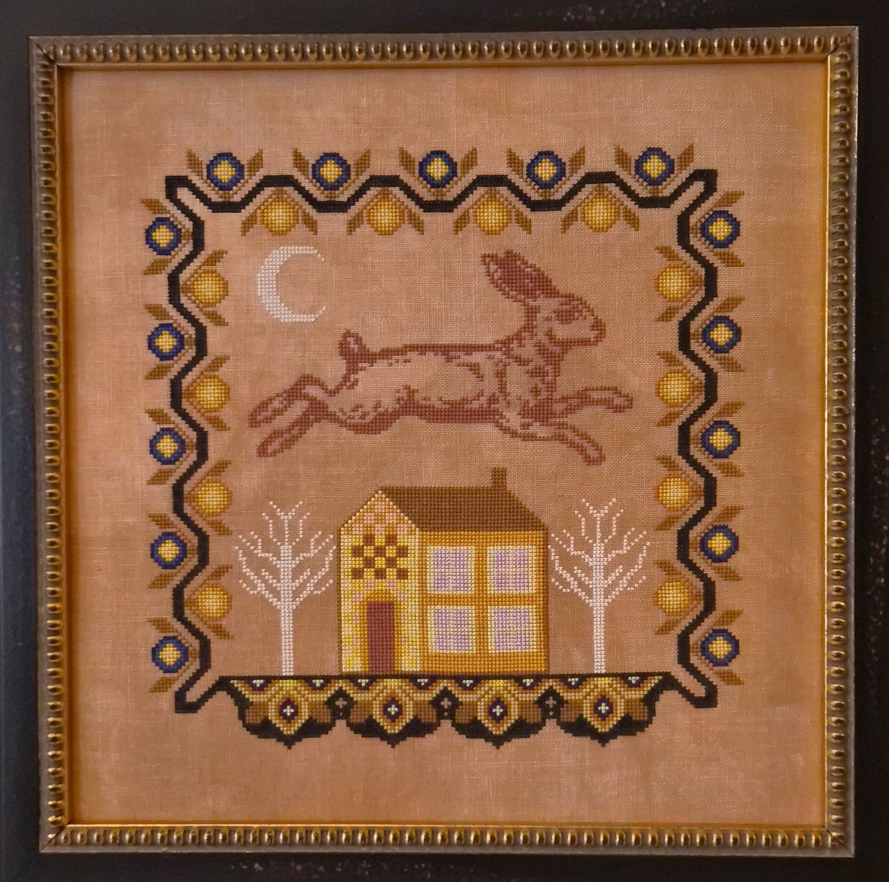 Haunting Hare - The Artsy Housewife - Cross Stitch Pattern [Needlework Marketplace 2026]