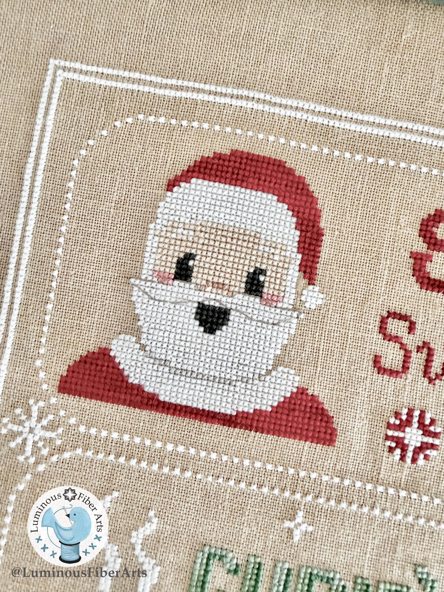 Santa's Sweet Shoppe - Luminous Fiber Arts - Cross Stitch Pattern [Nashville 2026]