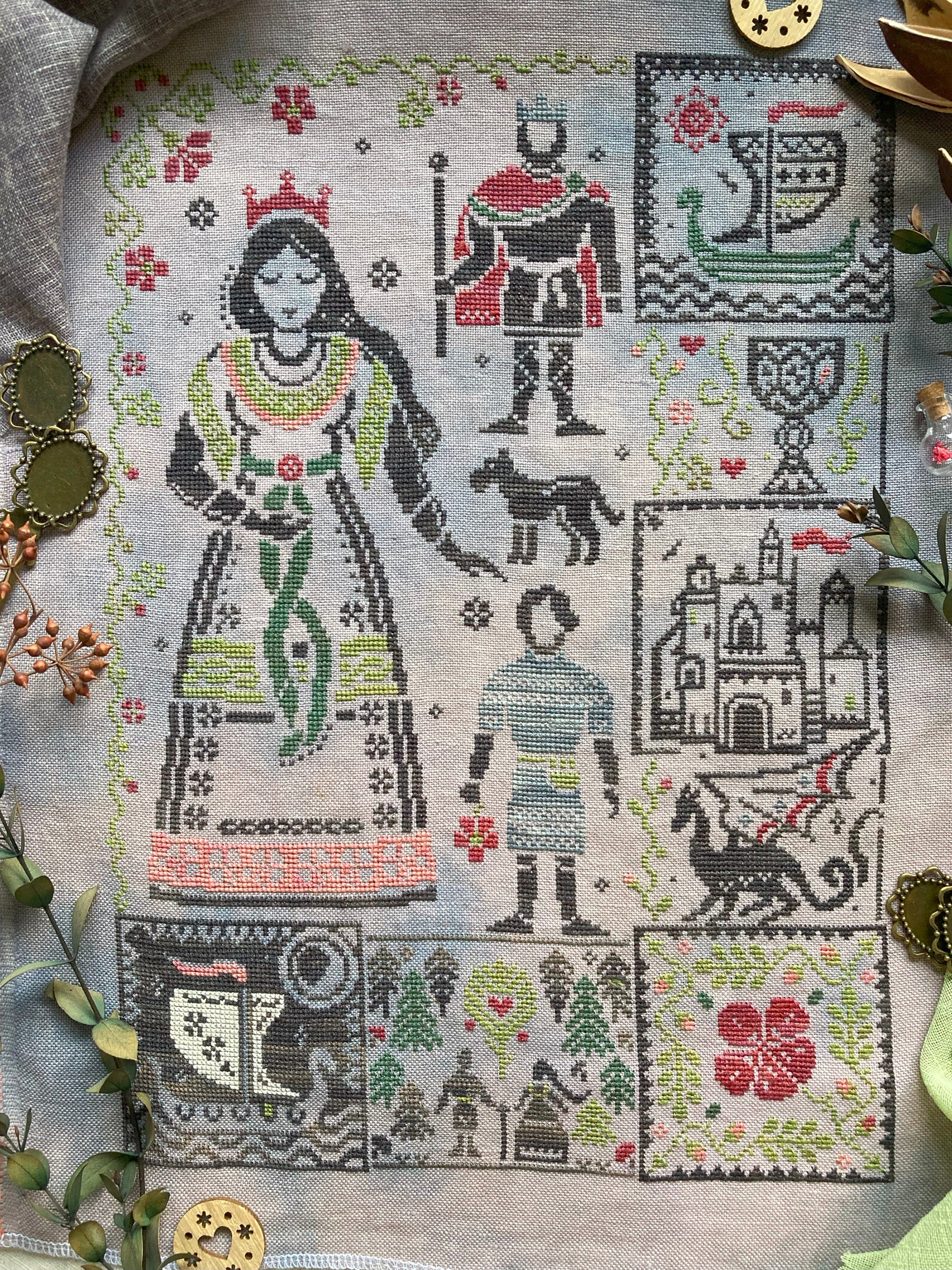 Isolde - Quaternion Creations - Cross Stitch Pattern [Needlework Marketplace 2025]