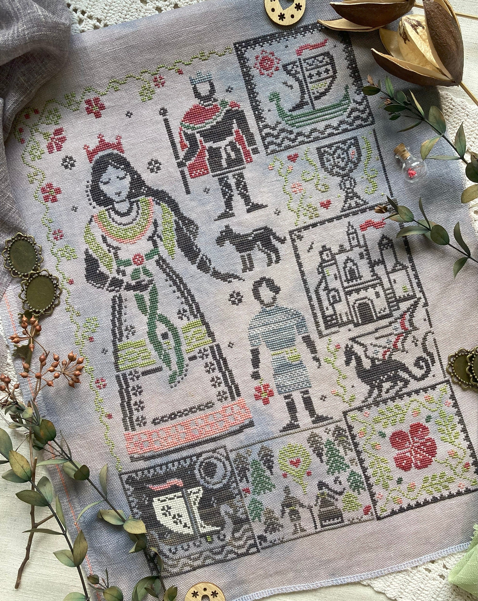 Isolde - Quaternion Creations - Cross Stitch Pattern [Needlework Marketplace 2025]