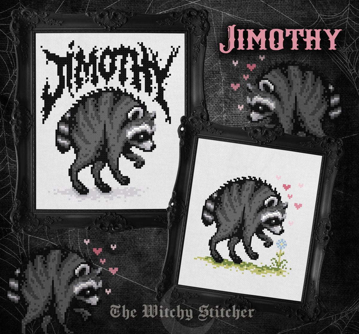 Jimothy - The Witchy Stitcher - Cross Stitch Pattern