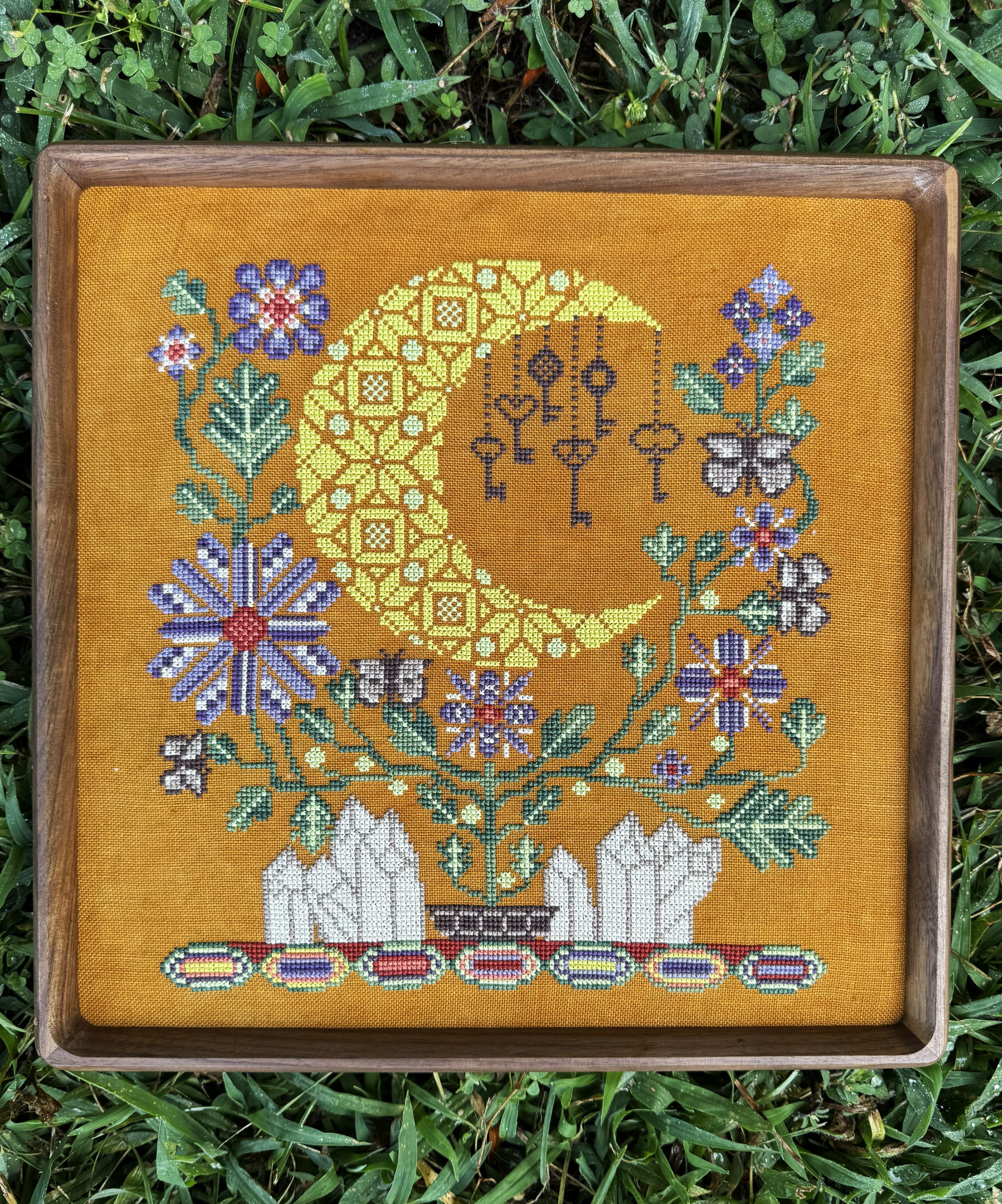 Magic by Moonlight - The Marigold Needle - Cross Stitch Pattern [Needlework Marketplace 2026]