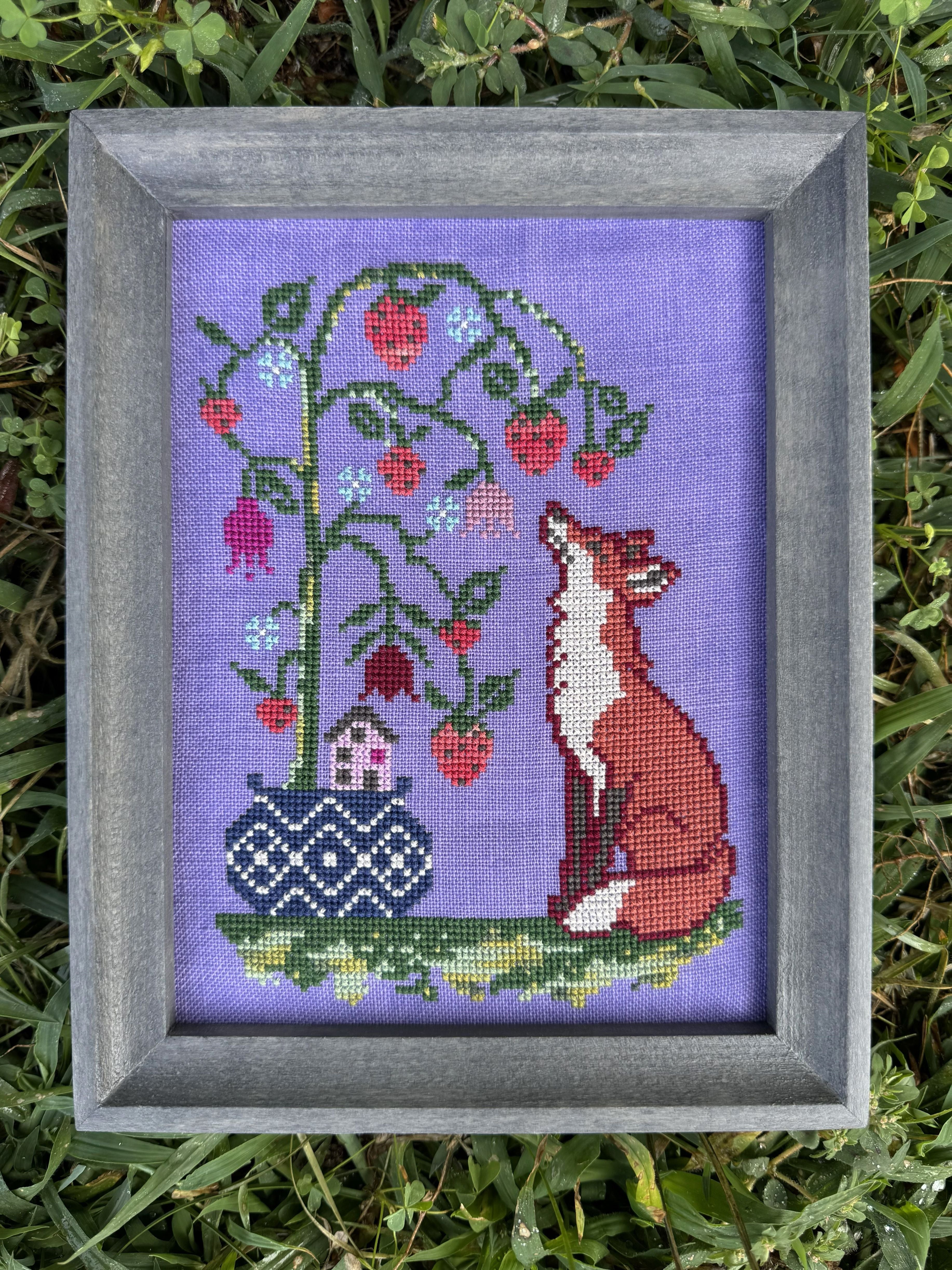 Strawberry Sleuth - The Marigold Needle - Cross Stitch Pattern [Needlework Marketplace 2026]