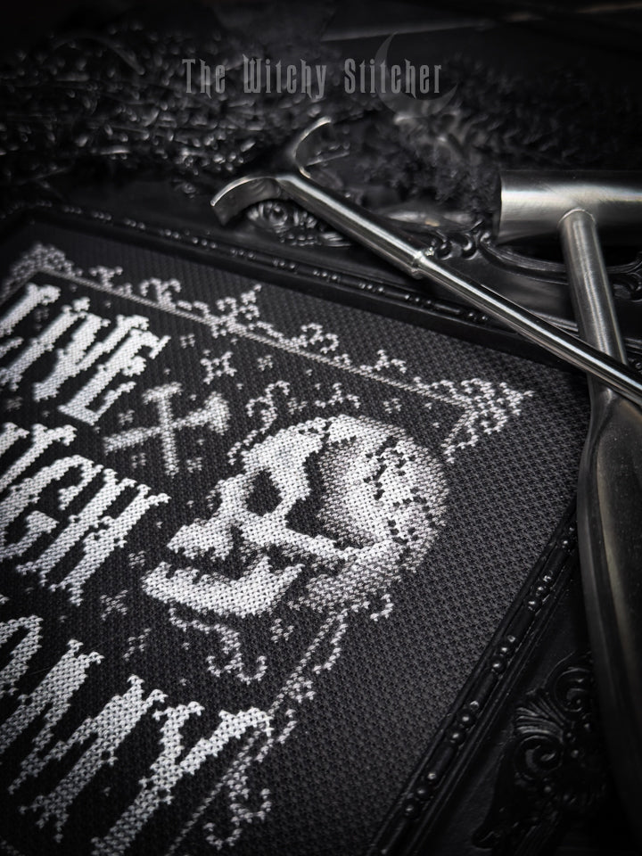 Live Laugh Lobotomy - The Witchy Stitcher - Cross Stitch Pattern