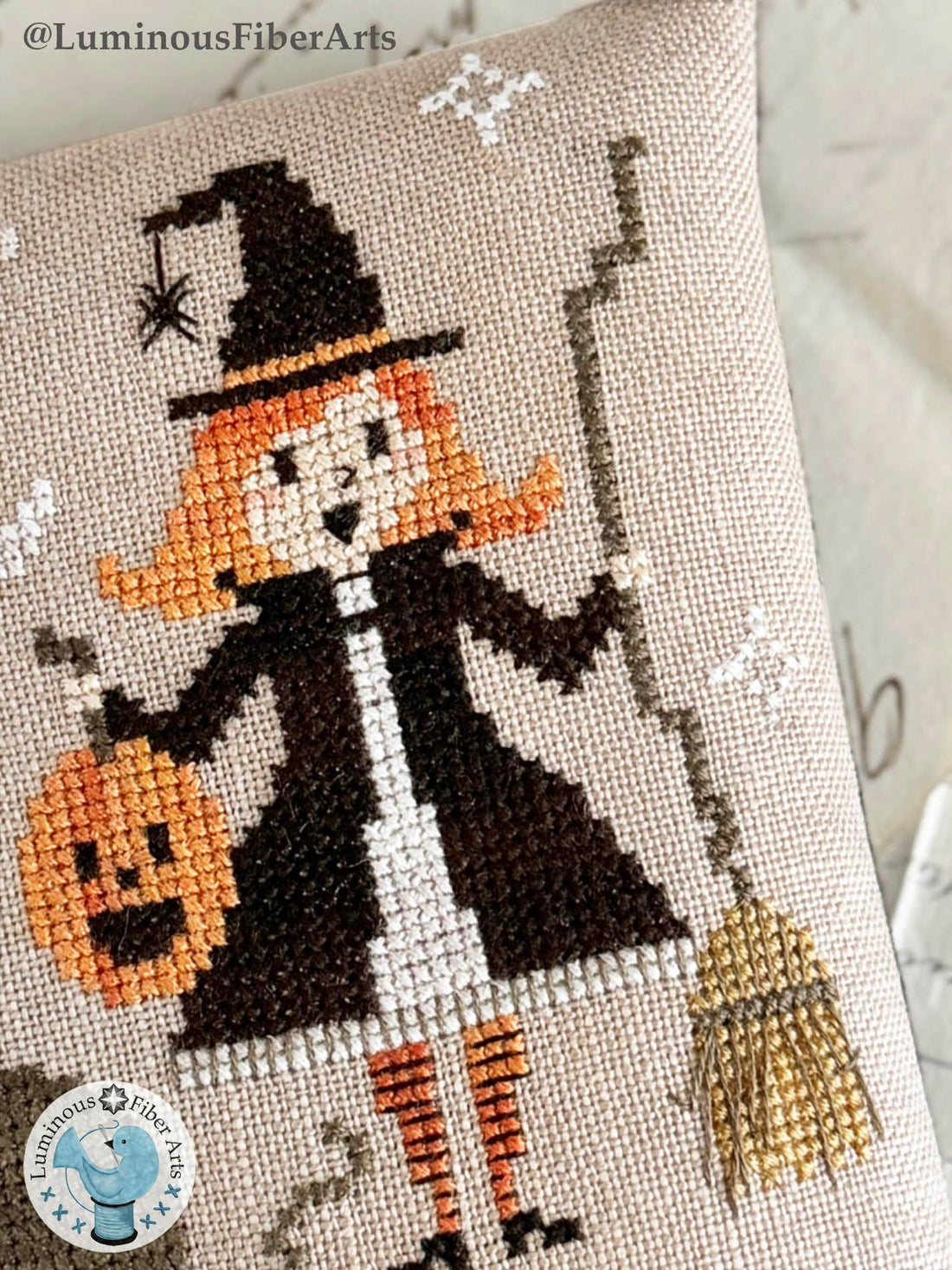 Moonlight Mischief - Luminous Fiber Arts - Cross Stitch Pattern [Needlework Marketplace 2026]