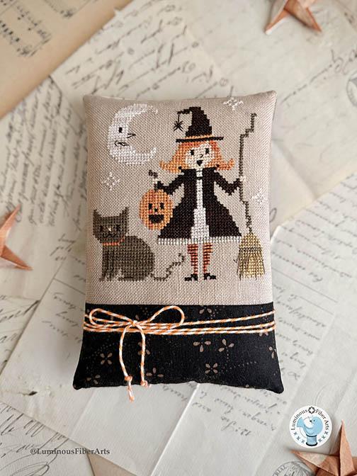 Moonlight Mischief - Luminous Fiber Arts - Cross Stitch Pattern [Needlework Marketplace 2026]