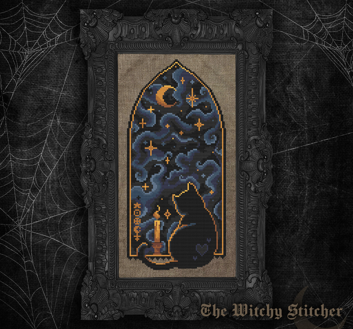 Moonlit Familiar - The Witchy Stitcher - Cross Stitch Pattern